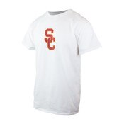 USC Trojan Basics Team Trojan White SC Interlock T-Shirt
